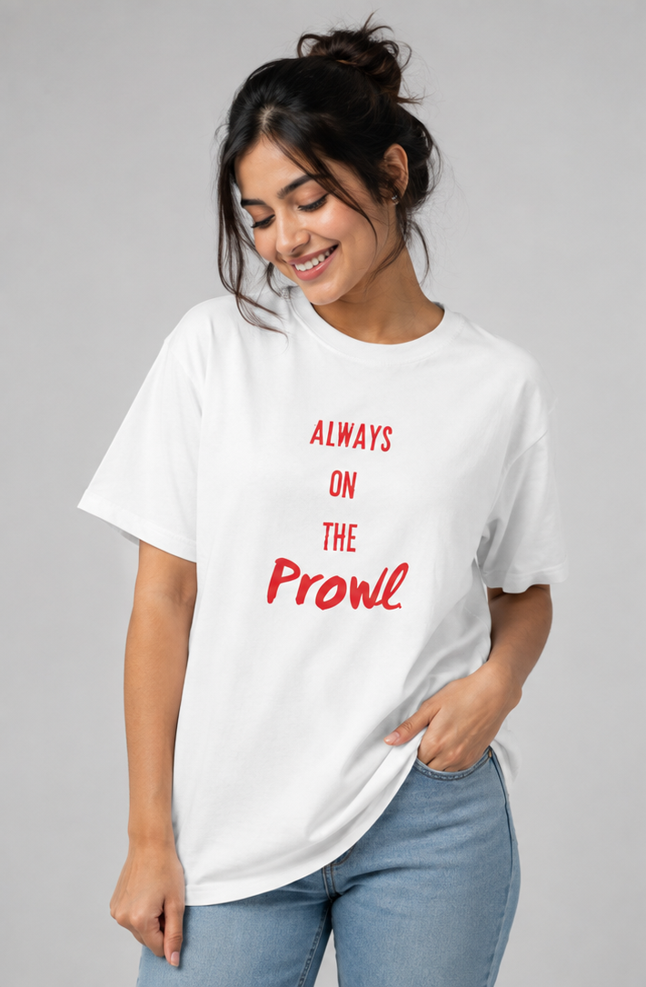 SIVO TIGER & PREY GRAPHIC TEE 200 GSM oversized graphic T-shirt thumbnail 3